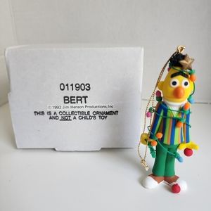 Ernie vtg Christmas ornament